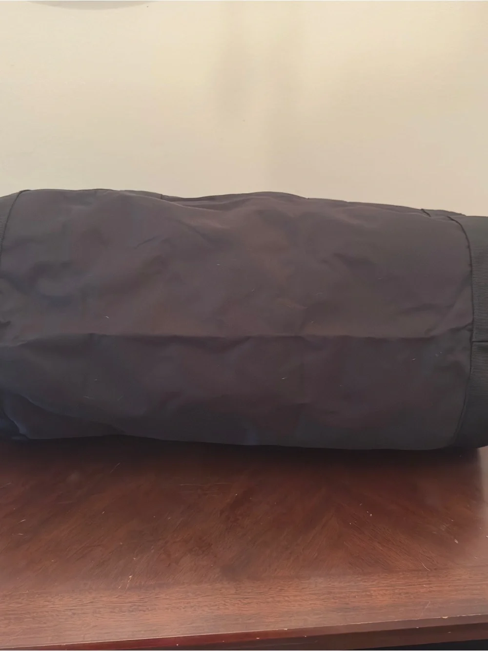 Carhartt Black Canvas Duffel with Adjustable Shoulder Strap
